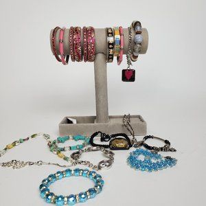 Variety Costume Jewelry Bracelets Two Brighton Pcs